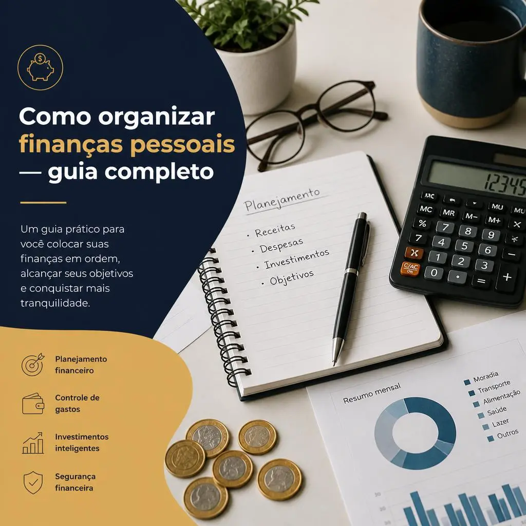 como organizar as finanças pessoais